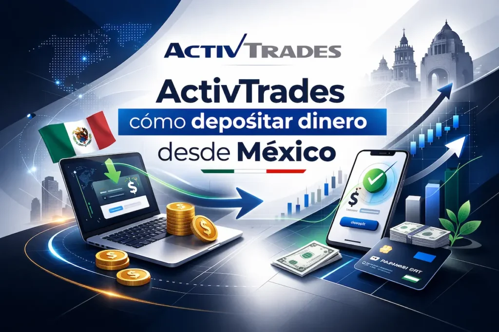 ActivTrades cómo depositar dinero desde México