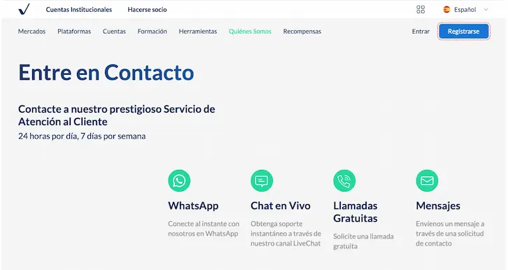 Atención al cliente de ActivTrades