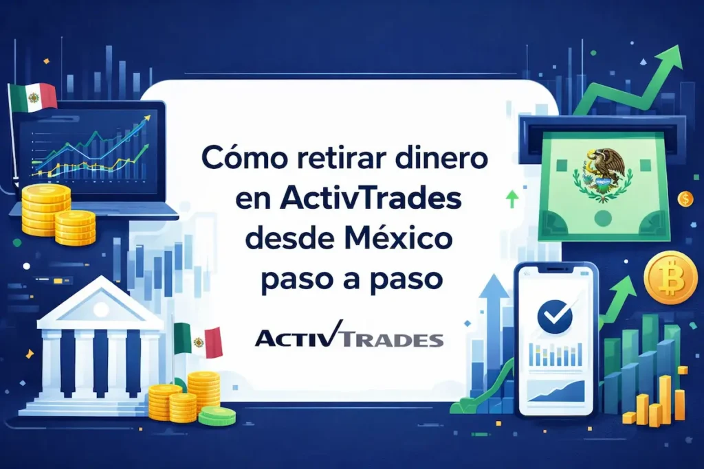 Cómo retirar dinero en ActivTrades desde México paso a paso
