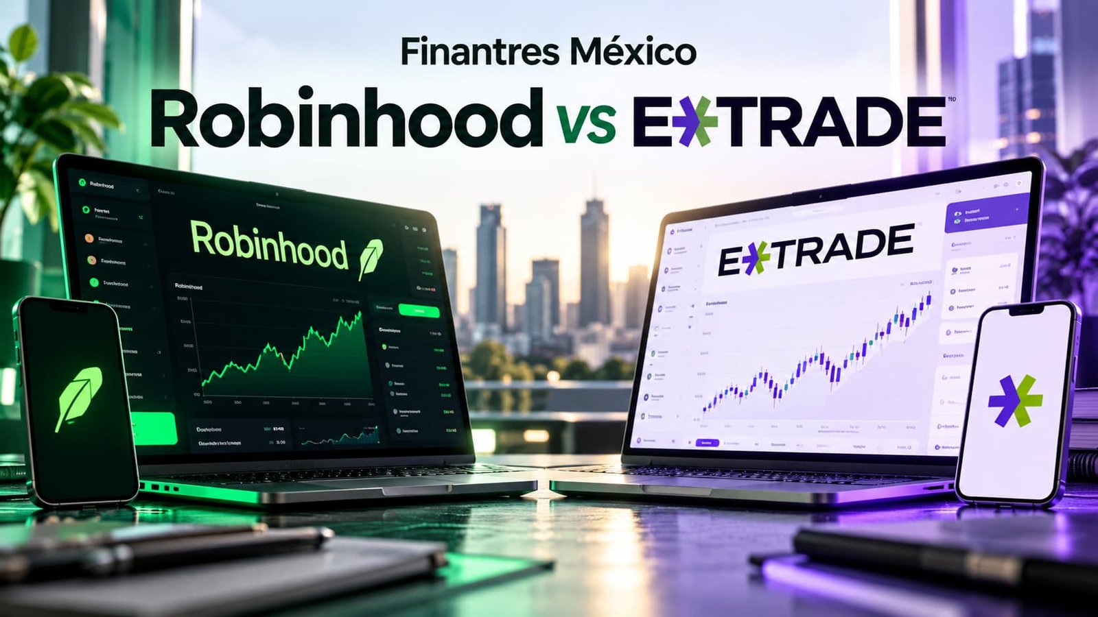 Robinhood vs E TRADE