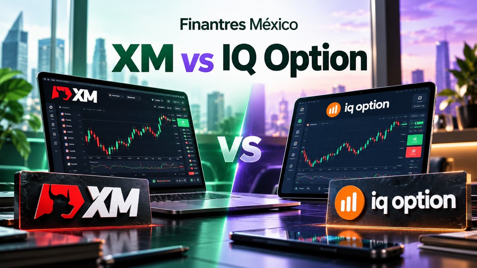 XM vs IQ Option