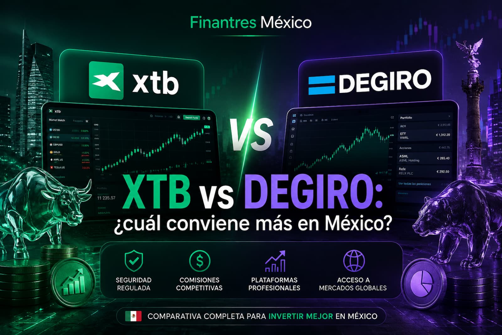 XTB vs DEGIRO ¿cuál conviene más en México