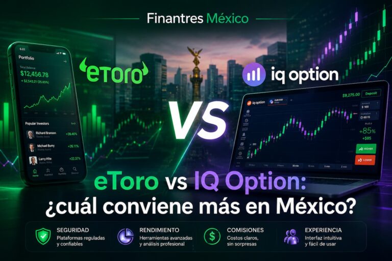 eToro vs IQ Option ¿cuál conviene más en México