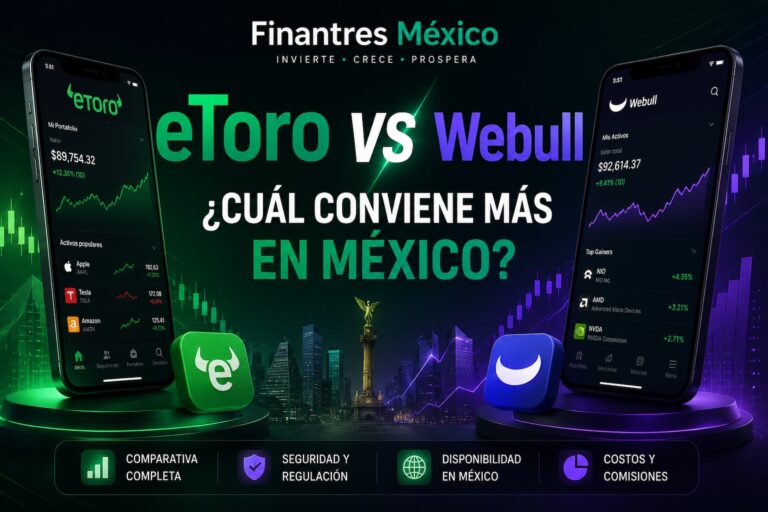 eToro vs Webull cuál conviene más en México