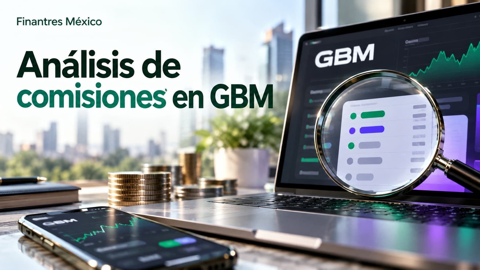 Análisis de comisiones en GBM