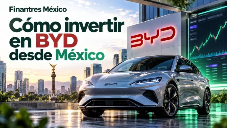 Cómo invertir en BYD desde México