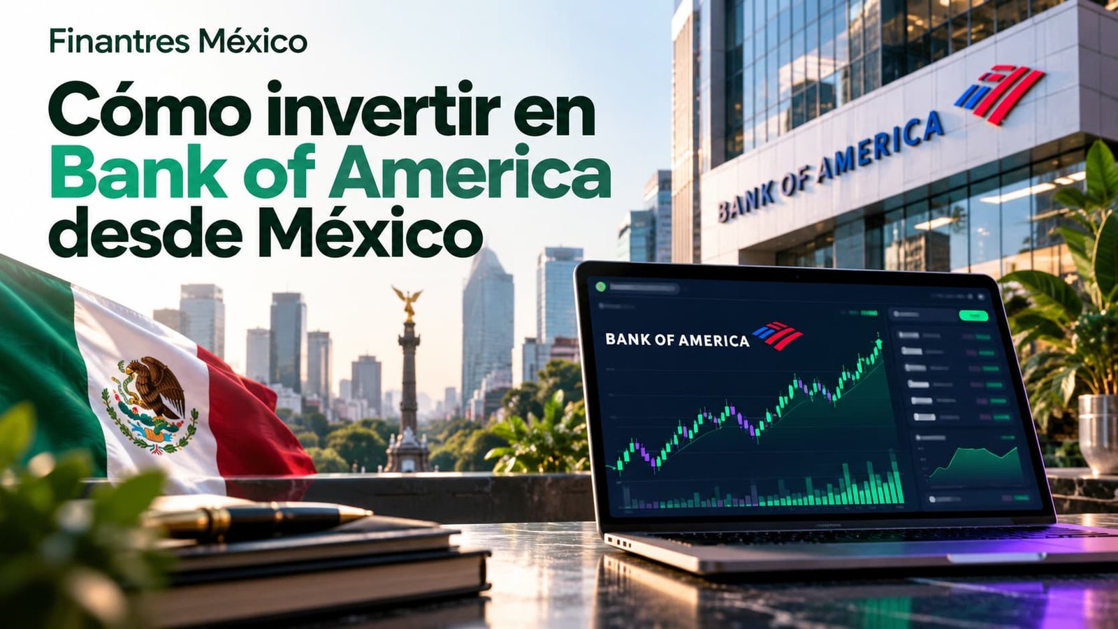 Cómo invertir en Bank of America desde México