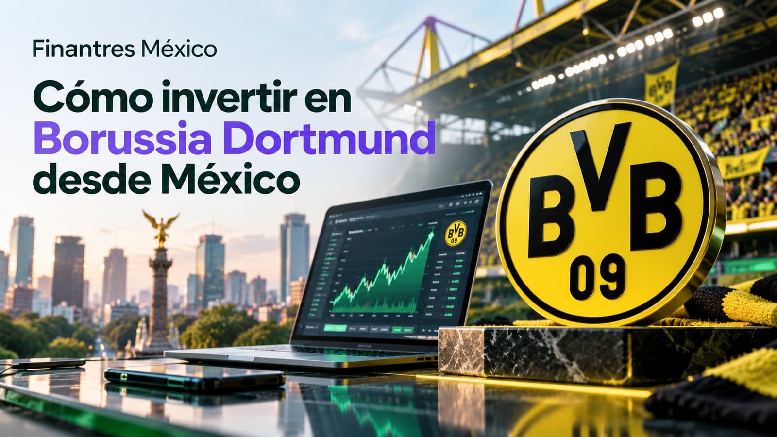 Cómo invertir en Borussia Dortmund desde México