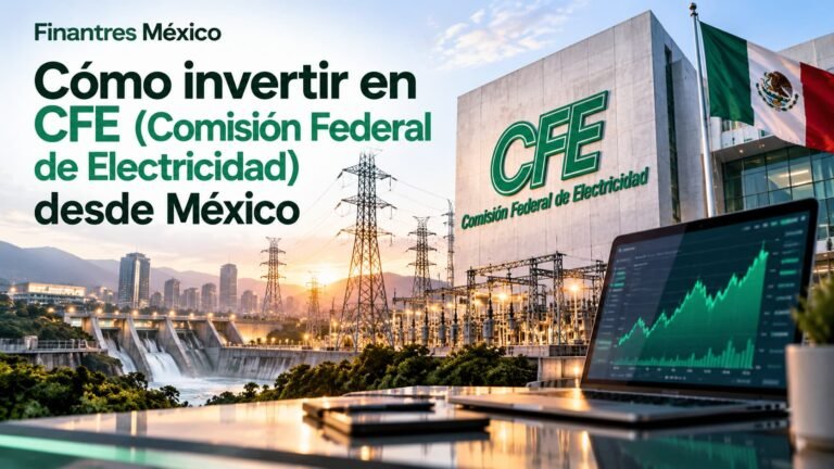 Cómo invertir en CFE (Comisión Federal de Electricidad) desde México