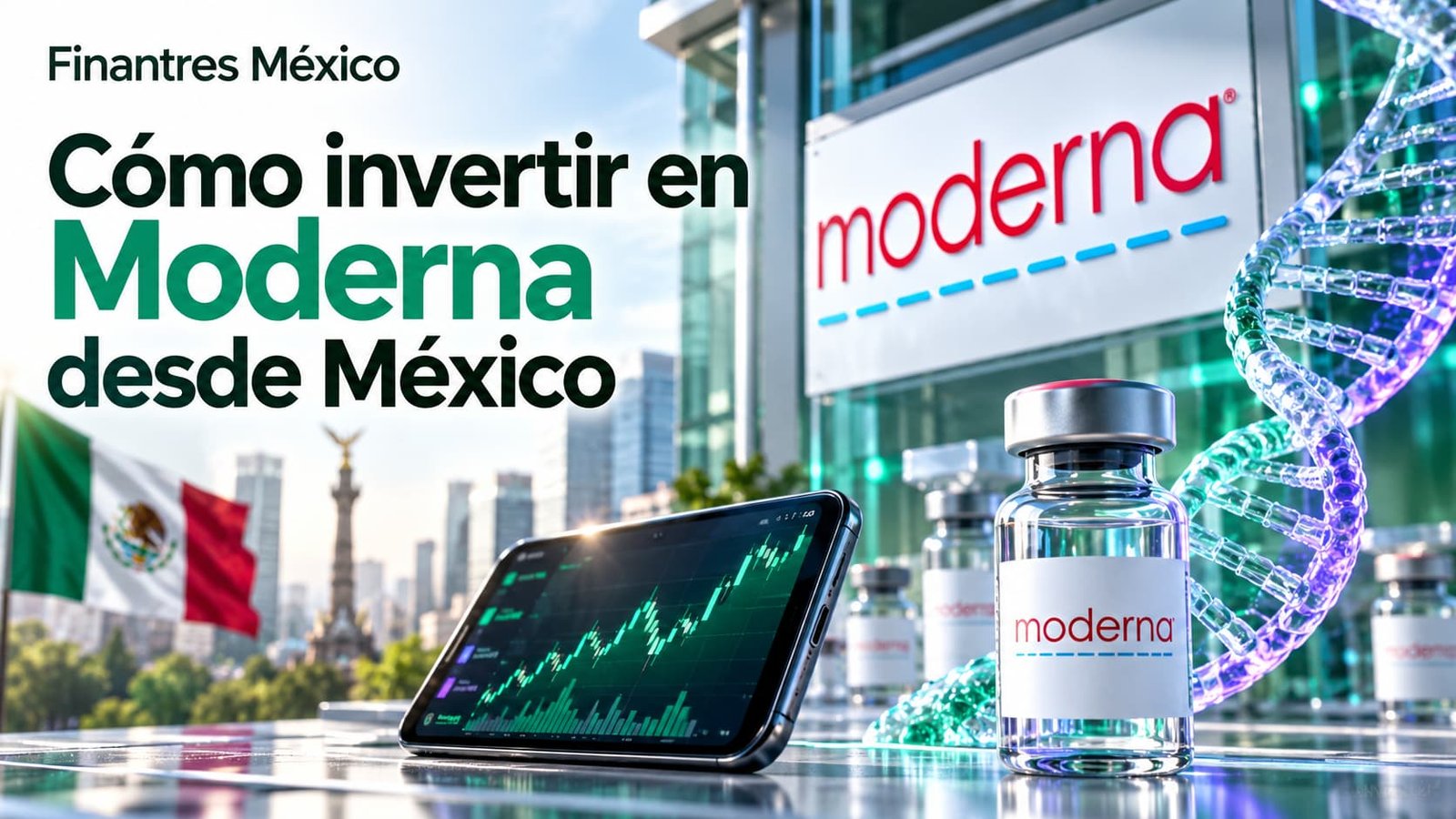 Cómo invertir en Moderna desde México