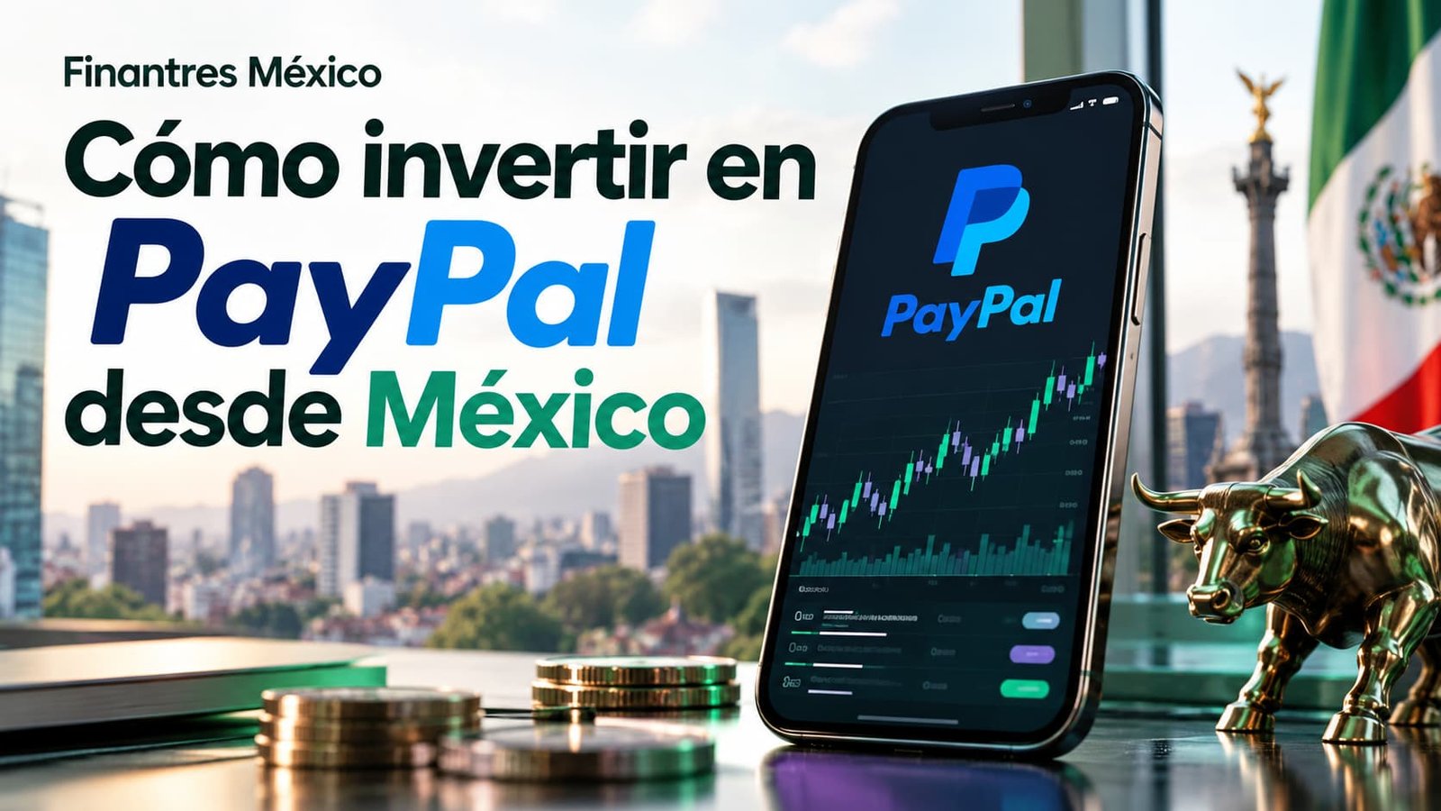 Cómo invertir en PayPal desde México