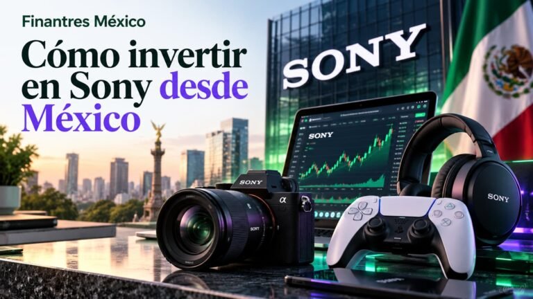 Cómo invertir en Sony desde México