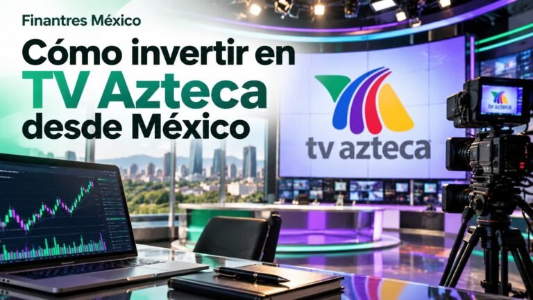 Cómo invertir en TV Azteca desde México