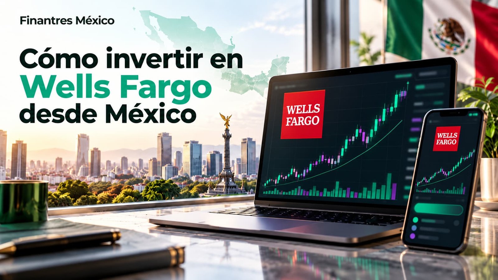 Cómo invertir en Wells Fargo desde México