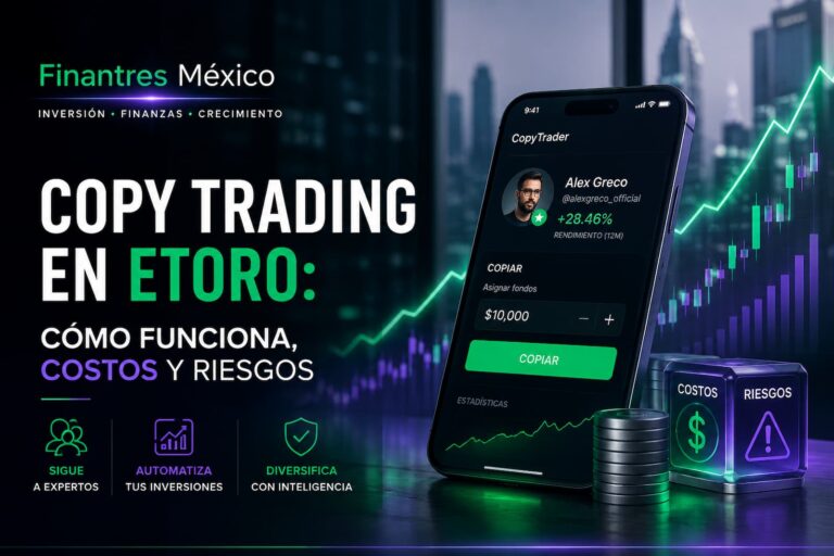 Copy Trading en eToro cómo funciona, costos y riesgos