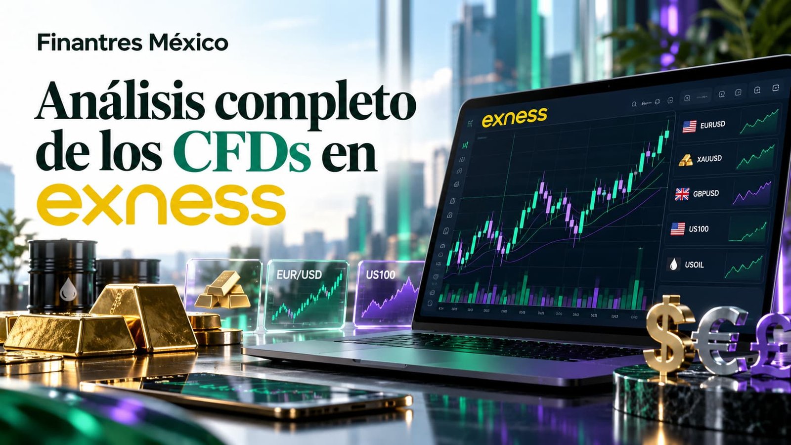 Análisis completo de los CFDs en Exness