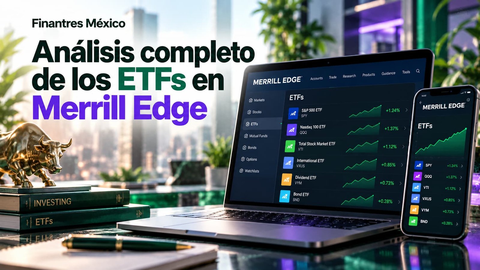 Análisis completo de los ETFs en Merrill Edge