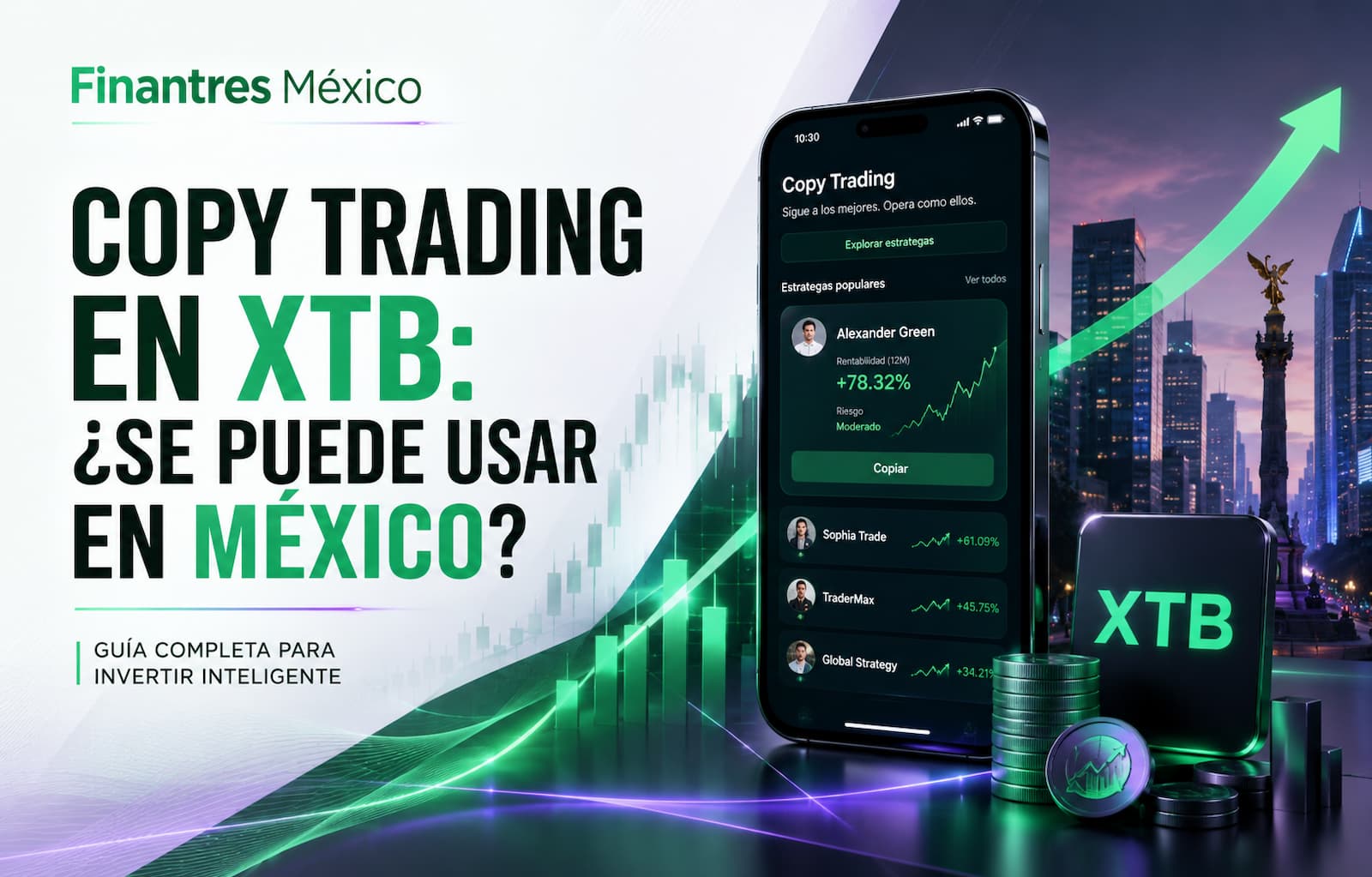 Copy Trading en XTB ¿se puede usar en México