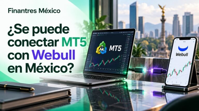 ¿Se puede conectar MT con Webull en México