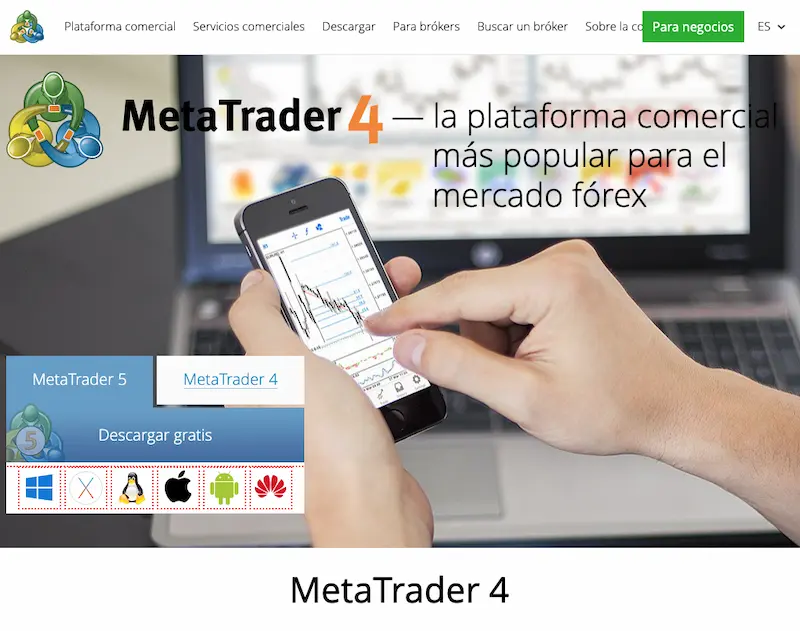 MetaTrader 4 opiniones de la plataforma de trading