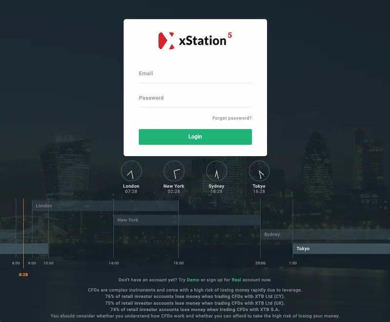 xStation 5 opiniones de la plataforma de trading