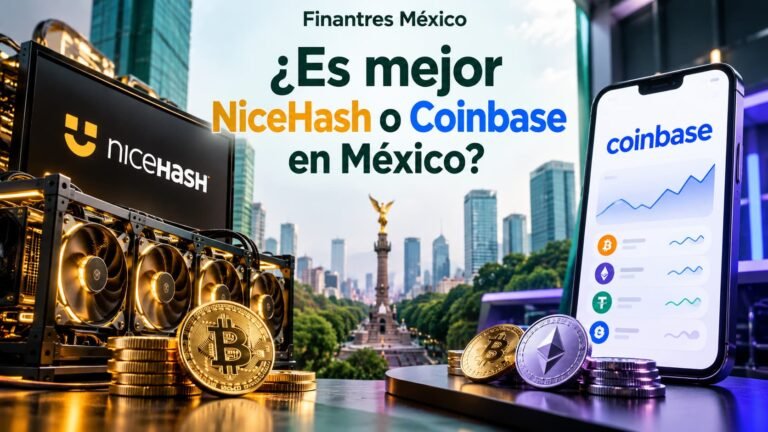 ¿Es mejor NiceHash o Coinbase en México
