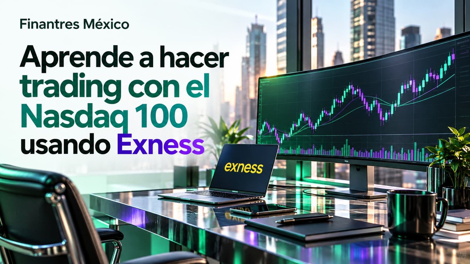Aprende a hacer trading con el Nasdaq usando Exness