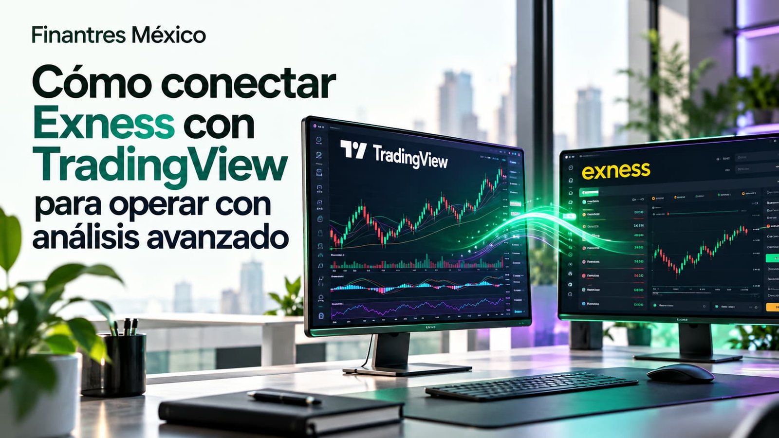 Cómo conectar Exness con TradingView para operar con análisis avanzado