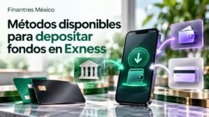 Métodos disponibles para depositar fondos en Exness