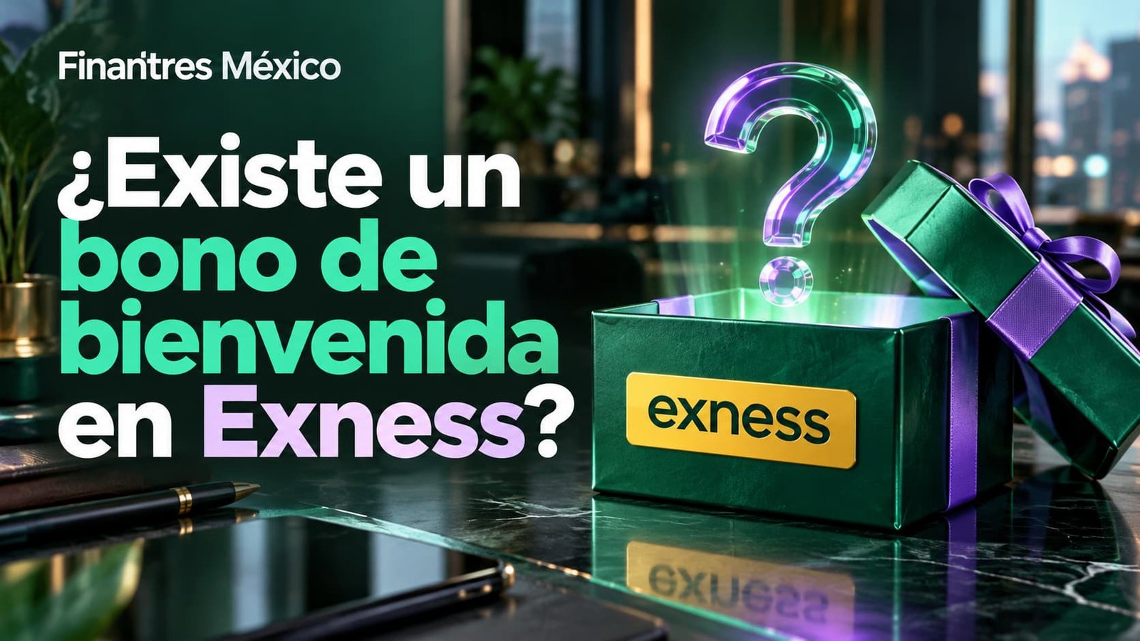 ¿Existe un bono de bienvenida en Exness