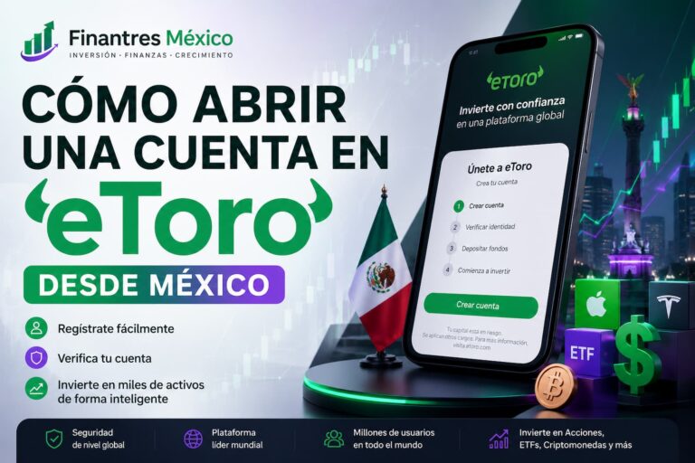 Cómo abrir una cuenta en eToro desde México