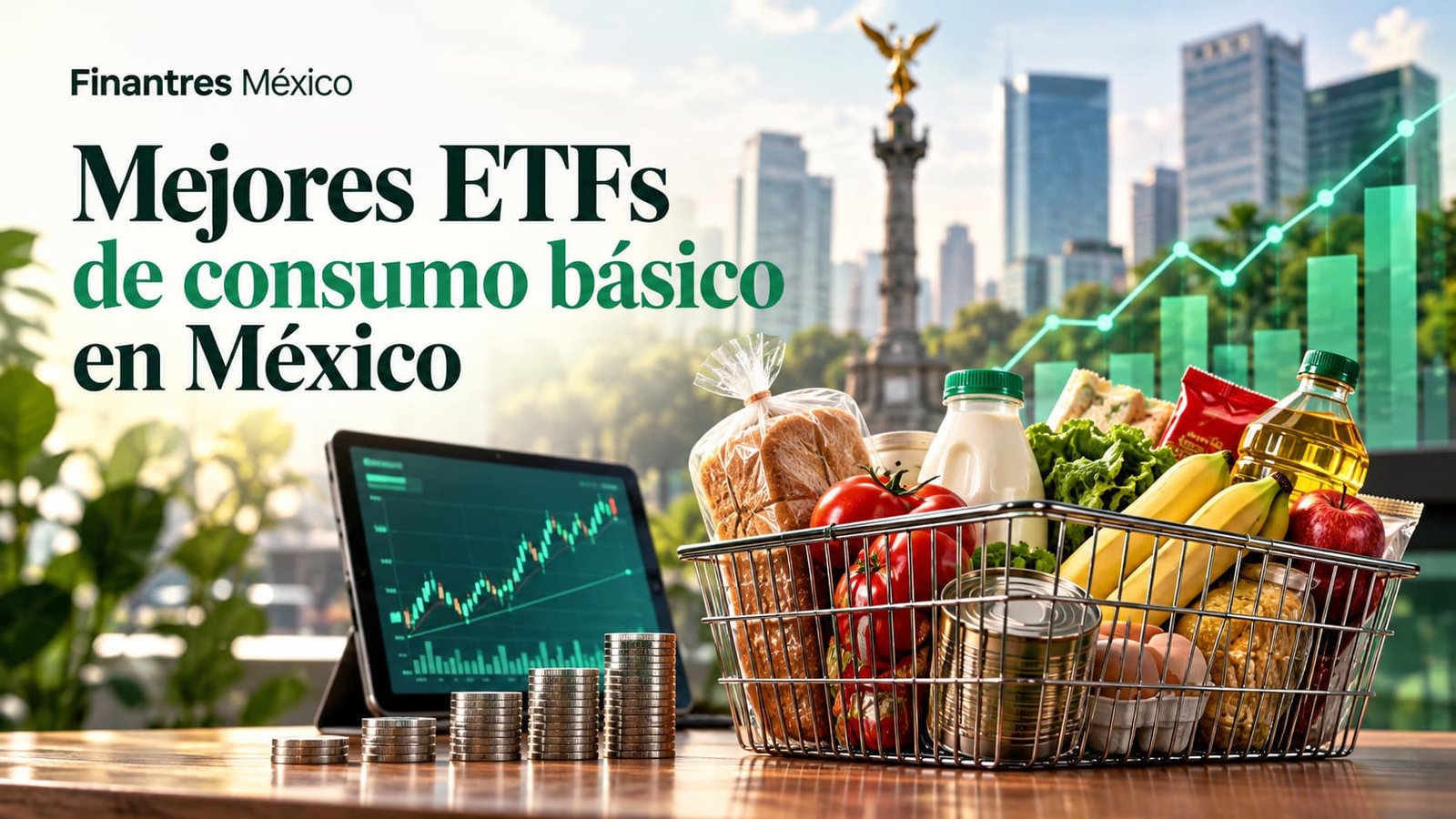Mejores ETFs de consumo básico en México