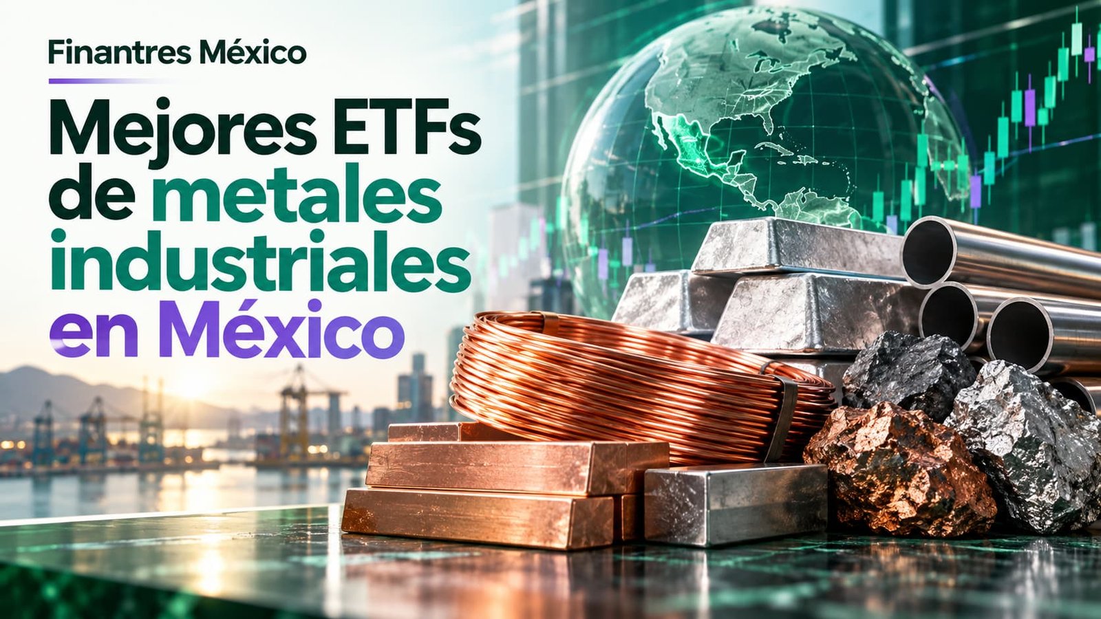 Mejores ETFs de metales industriales en México