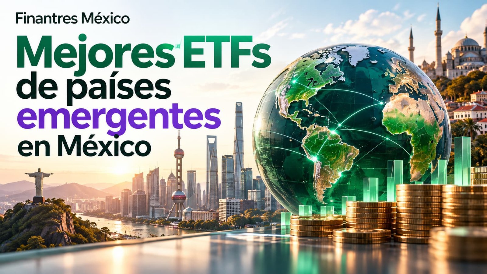 Mejores ETFs de países emergentes en México
