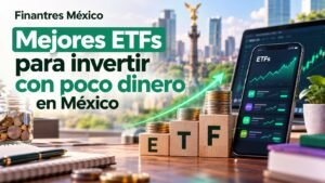Mejores ETFs para invertir con poco dinero en México