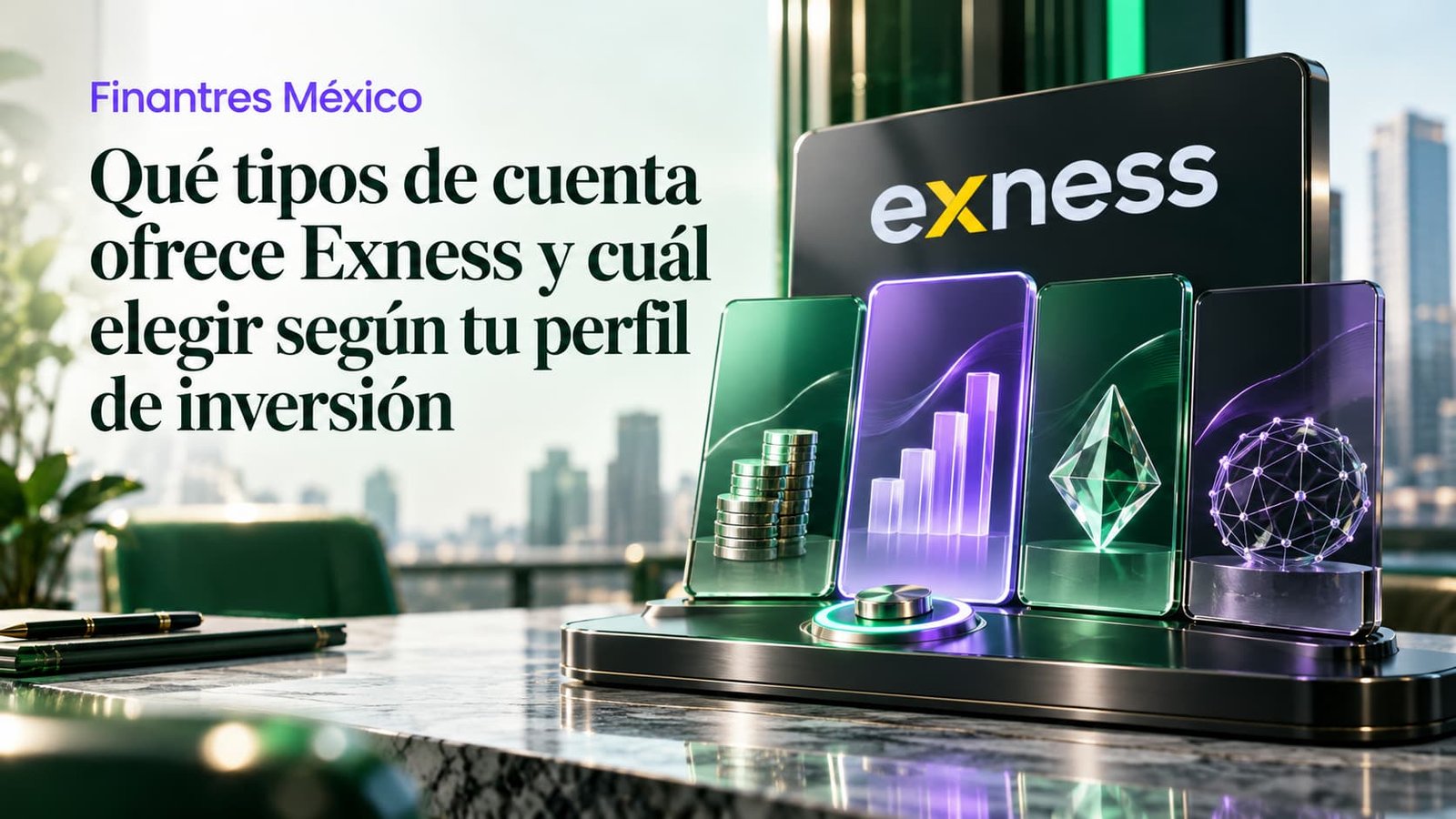 Qué tipos de cuenta ofrece Exness y cuál elegir según tu perfil de inversión