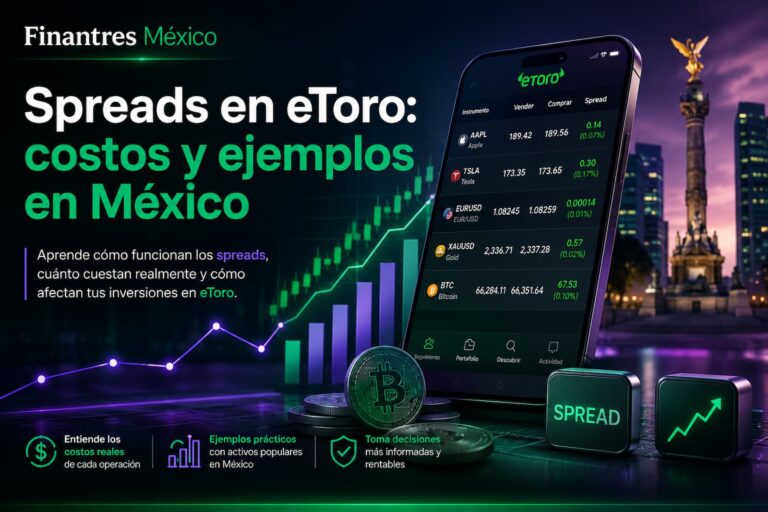 Spreads en eToro costos y ejemplos en México
