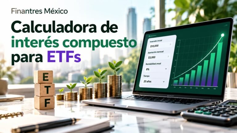 Calculadora de interés compuesto para ETFs