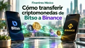 Cómo transferir criptomonedas de Bitso a Binance paso a paso