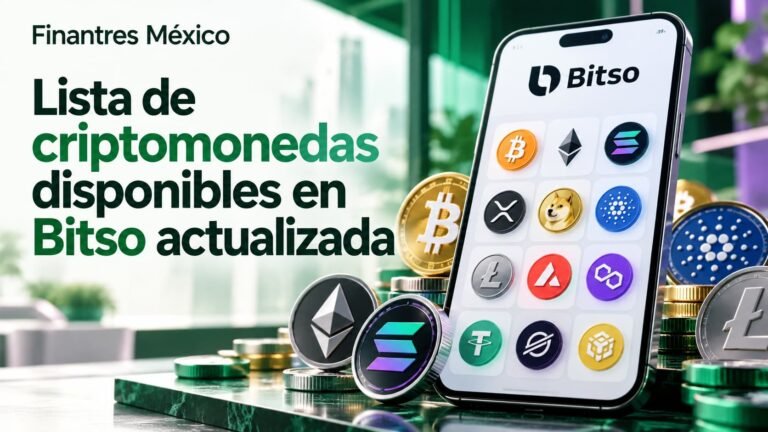 Lista de criptomonedas disponibles en Bitso actualizada