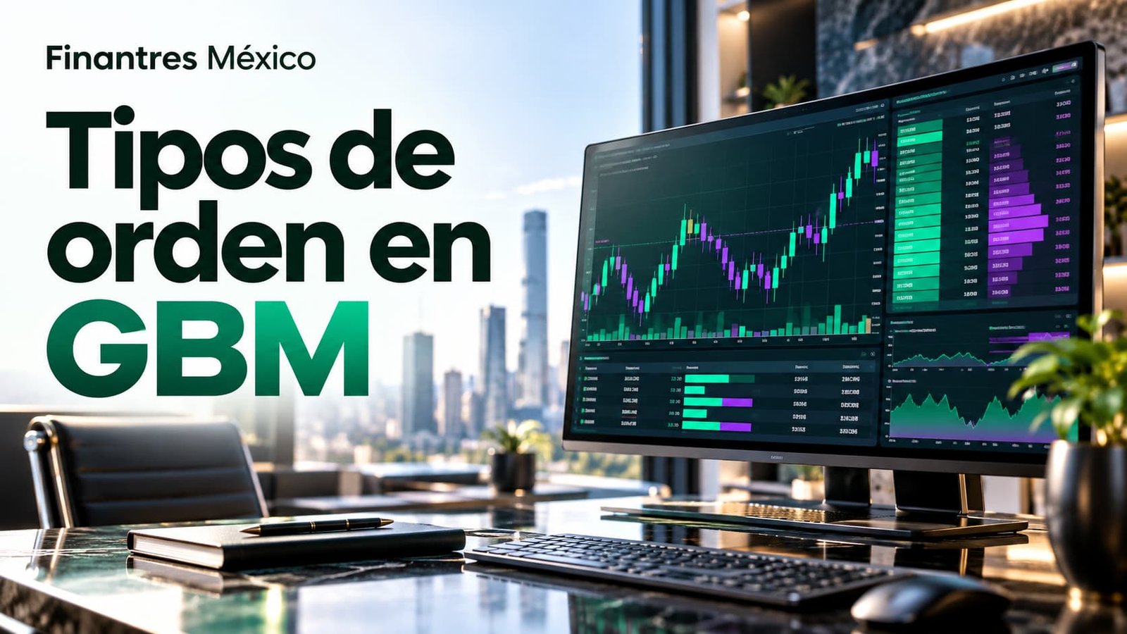 Tipos de orden en GBM