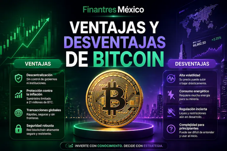 Ventajas y desventajas de Bitcoin