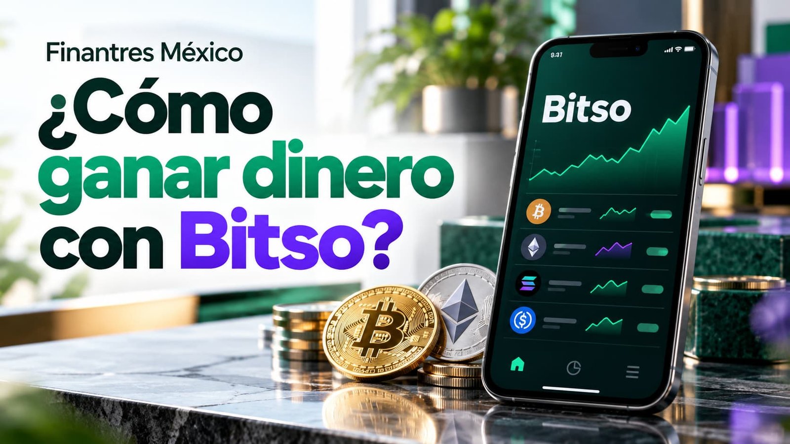 ¿Cómo ganar dinero con Bitso guía para empezar hoy