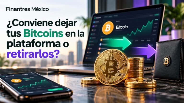 ¿Conviene dejar tus Bitcoins en la plataforma o retirarlos