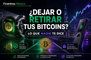 ¿Dejar o retirar tus Bitcoins Lo que nadie te dice