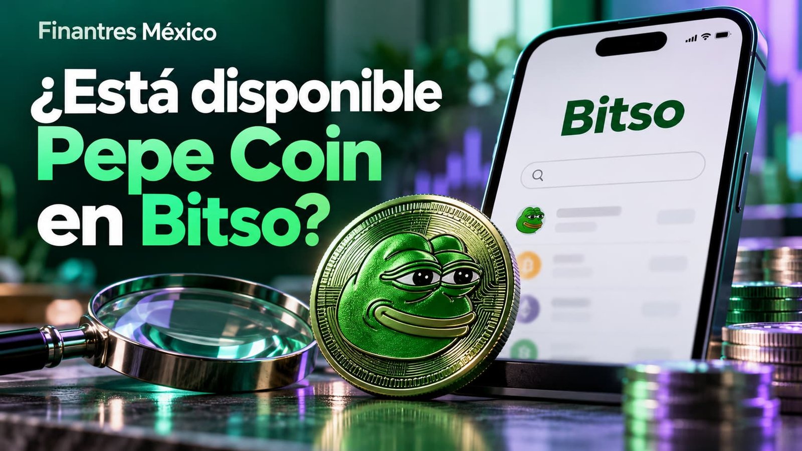 ¿Está disponible Pepe Coin en Bitso