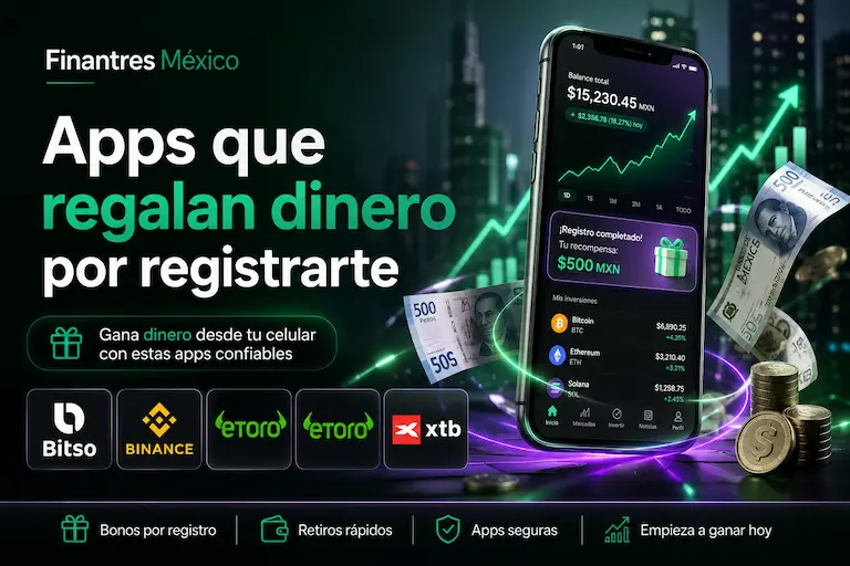 Apps que regalan dinero por registrarte