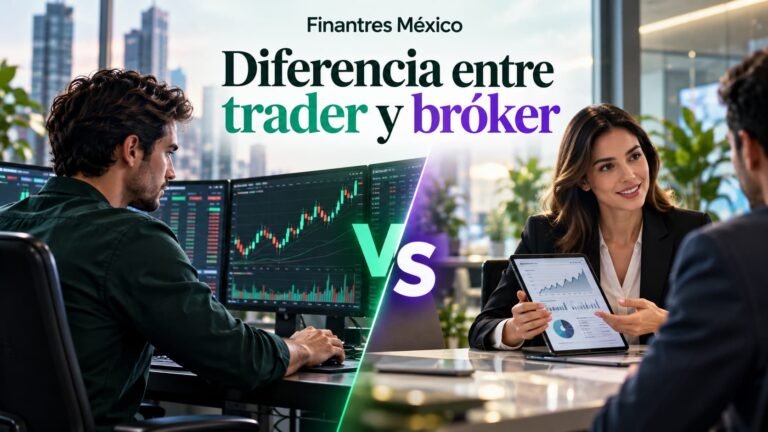 Diferencia entre trader y bróker
