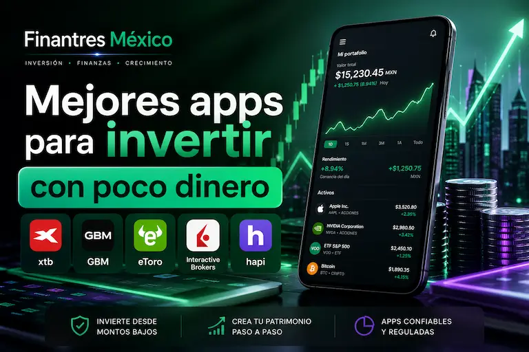 Mejores apps para invertir con poco dinero