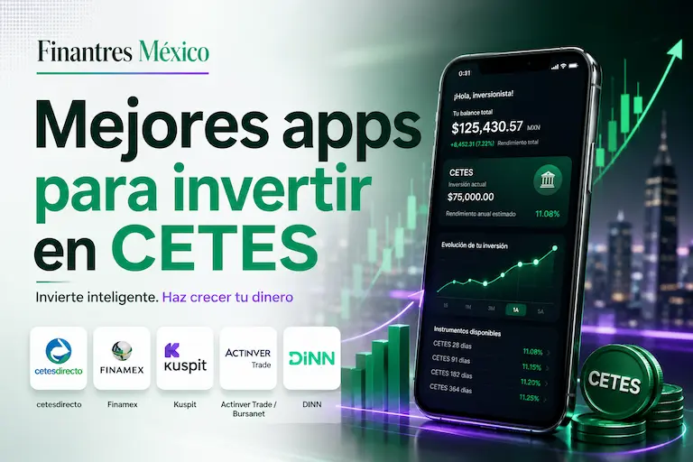 Mejores apps para invertir en CETES
